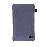 Simplism Japan TR-MSIP4-BK/EN Microfiber Sleeve for iPhone 4 - Black - 1 Pa ....
