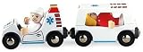 Enlarge toy image: BRIO 33541 Wooden Railway System: Light & Sound Ambulance -  preschool activity for young kids