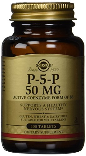 Solgar, P-5-P, 50 mg, 100 Tablets Solgar, P-5-P, 50 mg, 100 Tablets
