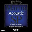 Martin Msp4200 Med Ac Guitar Strings 13-56