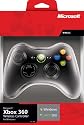 PC - Xbox 360 Wireless Controller f&uuml;r Windows, schwarz