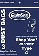 Shop Vac All Around Type C Vacuum Bags 3 Pack, 3 Gallon Bags