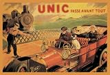 Unic - Racing Across Train Tracks 20x30 poster