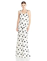 Lace Slit Evening Dress 