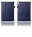 FanTEK Lenovo IdeaTab A10-70 A7600 10-Inch Case - PU Leather Multi-Angle Stand Magnetic Smart Cover (Dark Blue)