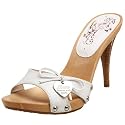 GUESS Women'S Shower3 Once Band Wooden Sandal