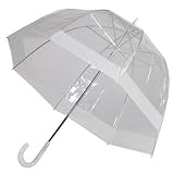Frankford Clear Bubble Umbrella - White Trim