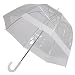 Frankford Clear Bubble Umbrella - White Trim