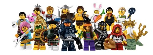 Lego Minifigures Series 7 8831 - Complete Set 16