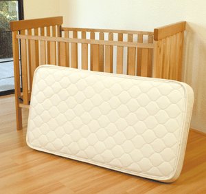 Ecobaby Organic Crib Mattress W/Natural Rubber Core