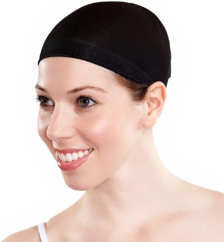 Black Wig-Cap