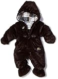 Rothschild Baby-boys Newborn Plush Snowsuit