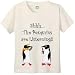 THE PENGUINS ARE LISTERNING - BigBoyMusic Youth Designs - White, Blue or Pink T-shirt