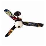 ABC Products Hunter ~ X-Board 48 in. Graffiti Ceiling Fan