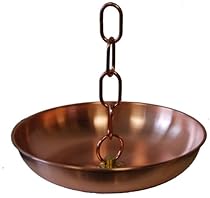 Copper Basin Bowl for Rain Chain