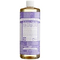Dr. Bronner's Magic Soaps Pure-Castile Soap, 18-in-1 Hemp Lavender, 32-Ounce