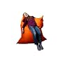 Sitzsack f�r Kinder XXL - 140 x 100 cm - orange 