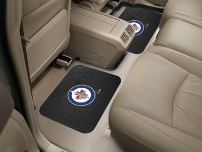 Team Fan Gear NHL - Winnipeg Jets Backseat Utility Mats 2 Pack Size=14"x17"
