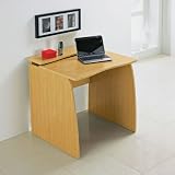 PC or Laptop Computer Desk Table Oak Finish