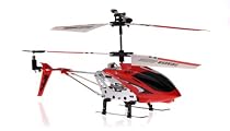New Syma 3 Channel S107 Mini Indoor Co-Axial Metal Body Frame & Built-in Gyroscope RC Remote Controlled Helicopter (Colors may vary)
