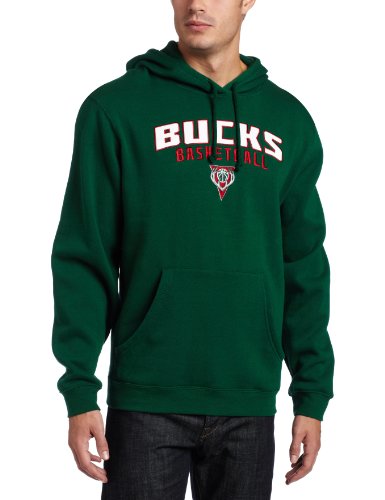 NBA Men's Milwaukee Bucks Playbook Hood II (Green, Medium)