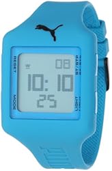 PUMA Unisex PU910791004 Slide-Large Deep Blue Digital Watch