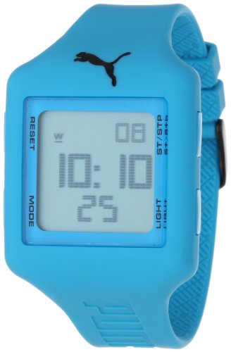 PUMA Unisex PU910791004 Slide-Large Deep Blue Digital Watch