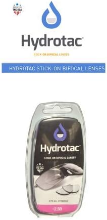 Hydrotac Stick-on Bifocal Lenses (OPTX 20/20)- +2.50 Diopter by NEOPTX