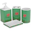 Nascar Racing Signature Ceramic Bath Set (Green)