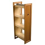 Omega National Tall Pull-Out Wood Pantry, 11-1/2 inch W