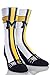 Rock'em Apparel University of Michigan UM Wolverines Custom Athletic Crew Socks