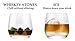 Bcurb Whisky Stones Sipping and Chilling Rocks Ice Cubes Wine Scotch Beer Whiskey Cold Soapstone with Carrying Pouch. (Black Stone - 9 Pc)