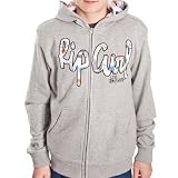 Rip Curl Boys Guten Tag Zip Hoody - Cement Marle
