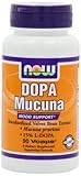 NOW Foods Dopa Mucuna Mood Support 15% L-Dopa,90 Vcaps