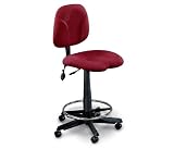 Fabric Swivel Ergonomic Stool
