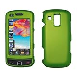 Neon Green Rubberized Snap-On Cover Hard Case Cell Phone Protector for Sams ....