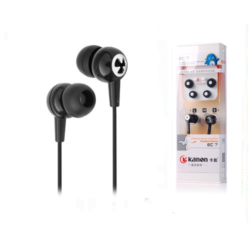 Childrens Toyshop  Electronics : Kanen EC5 In Ear Sound Isolating Stereo Earphones (Black)