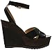 Nine West Women's Wakely Leather Wedge Sandal