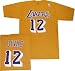 Los Angeles Lakers Vlade Divac Throwback Adidas T Shirt