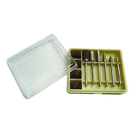 MoYou Set of 6 Nail Drill Bits Replacements