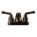 Dura Faucet (DF-PL720C-ORB) RV Lavatory Faucet with Shower Hose Diverter in Oil Rubbed Bronze - RV Bathroom Faucet for All RVs and Motorhomes - Lifetime Warranty