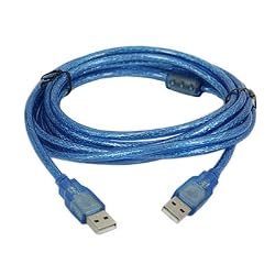 HDE&reg; USB Type A Male to Male Extension Cable - 3M