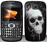 Skull Design Hard Snap On Case Cover Faceplate Protector for Motorola Theor ....