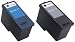 2 Pack Remanufactured (Series 11) DELL CN594 and CN596 (1 Black + 1 Color) Ink Cartridges KX701 KX703 for Dell 948 All-In-One, V505 All-In-One, V505w All-In-One Printers