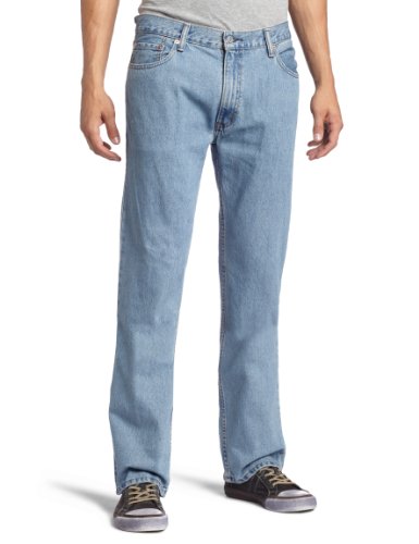 Levi s Men s 505 Regular Fit Jean,Light Stonewash,35x30