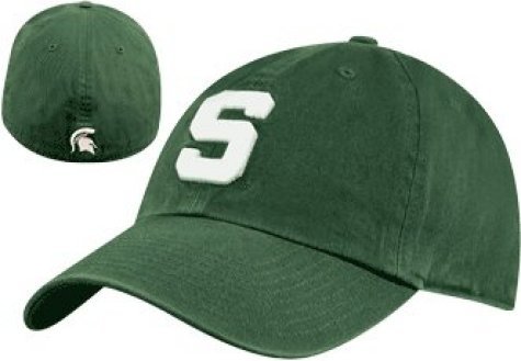 Men's Michigan State Spartans Dark Green Franchise Cap