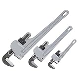 WILLIAMS 3 PCS ALUMINUM PIPE WRENCH SET (13542) アルミパイプレンチセット 3本 JHW13542