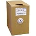 1000Ft Cat.5E Solid Wire Bulk Cable White CMR
