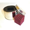 POWERCUBE-Nano "Red Heat" - aus 216 Neodym-Kugelmagneten mit neuartiger Nano-Beschichtung