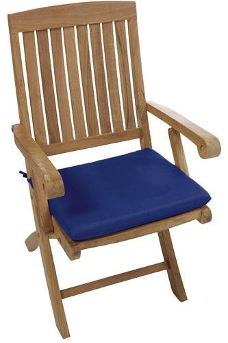 Bali Chair Cushion 2hx18.5w Blue Sunbrella